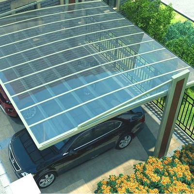 Un buen precio. Carport fotovoltaico solar multi del grueso 15m m de la anchura los 2.5~3m solo en línea