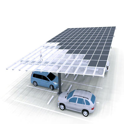 Un buen precio. On/off Grid Anodized Aluminum 2.5 M Lowest height PV Residential solar Carport Structures en línea