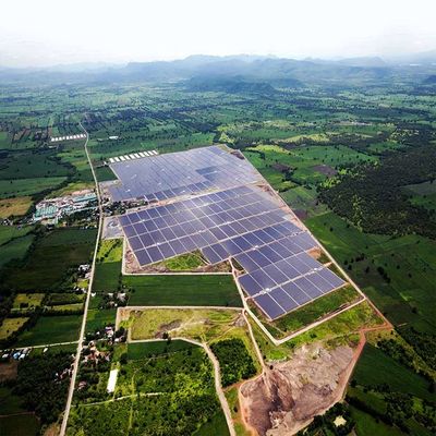 Un buen precio. Solución solar de la estructura y del diseño del panel solar Al6005 de montaje del invernadero comercial industrial de la estructura BIPV en línea