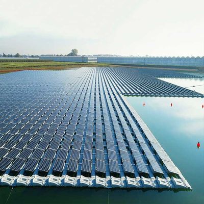 Un buen precio. Tipo plano de marea sistema de montaje solar de tierra complementario para pescar la luz en línea