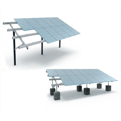 Un buen precio. 5~15 Degree Galvanized Stainless Steel SS304 Frame Solar Carport Structures en línea