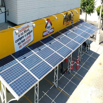 Un buen precio. Al 6005-T5 y sistema solar de tierra abierto del montaje del Carport del SUS 304 en línea