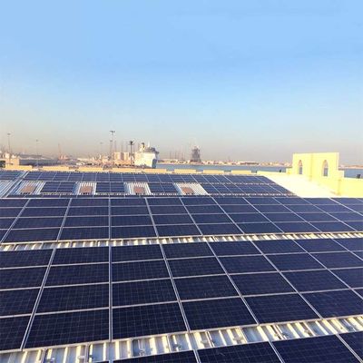 Un buen precio. 60deg cubren 0.5m m picovoltio solar que montan la carga de viento de los sistemas 130mph en línea