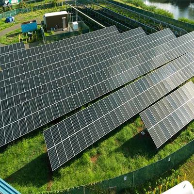 el panel solar de 50deg Q235B Q345B molido montaje de sistemas