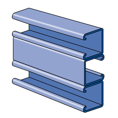 Q235B Q345B galvanizó el canal de acero de C para los sistemas del picovoltio