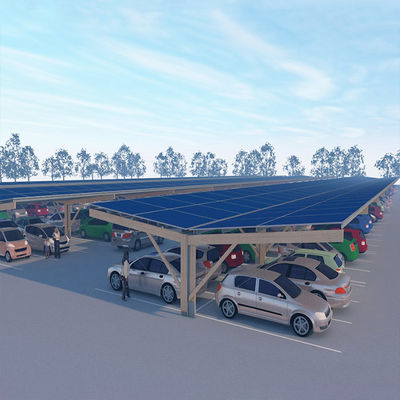Un buen precio. El estacionamiento solar anodizado resistente a la corrosión estructura la carga 30psf de la nieve en línea