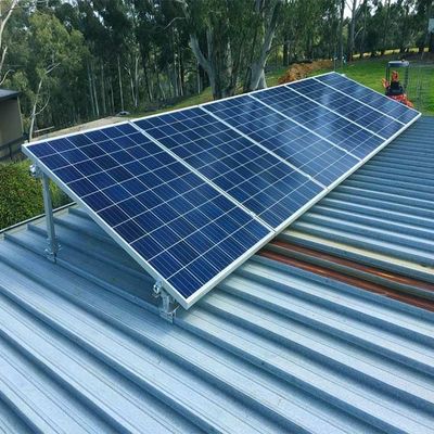 Un buen precio. ISO9001 galvanizó el tejado del panel solar SS304 que montaba sistemas en línea