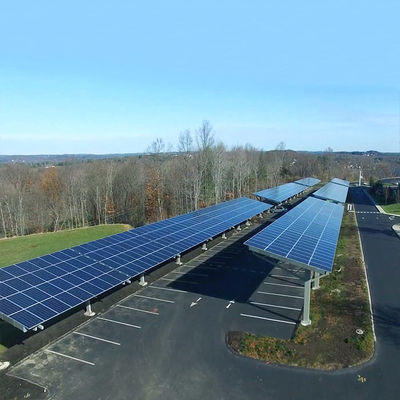 Un buen precio. sistema solar de montaje solar del montaje del picovoltio de la estructura del soporte solar del sistema del Carport de tierra del palmo de 5000m m en línea