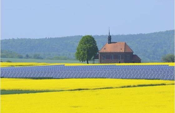 Grueso 0.5m m - 15m m galvanizaron el soporte solar de la tierra del sistema solar de acero del montaje
