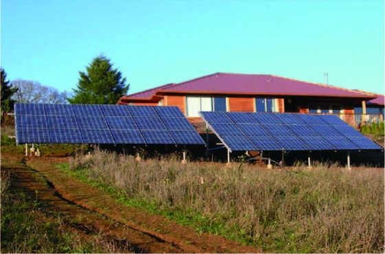 La estructura de montaje del módulo del picovoltio de la energía solar acorcheta a Kit Hot Dip Galvanizing