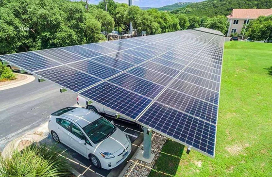 Un buen precio. Soportes solares del Carport del Carport de aluminio impermeable del estacionamiento en línea